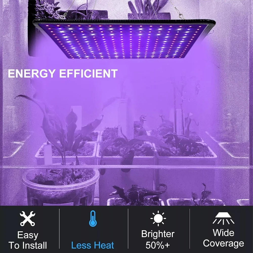 LED Plant Lights Full Spectrum35W 1200W Options, with Veg & Bloom Switch Suitable for Indoor Hydroponic Plants Vegetables Flower
