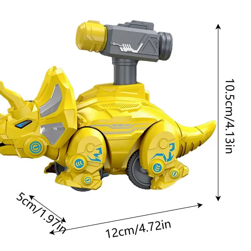 Toy Vehicle for Kids Dinosaur Press and Go Toys Portable Cute Animal Toys Educational Vehicle Toys for Home Kindergarten