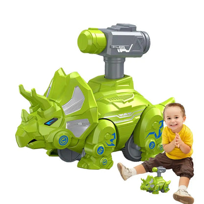 Toy Vehicle for Kids Dinosaur Press and Go Toys Portable Cute Animal Toys Educational Vehicle Toys for Home Kindergarten